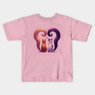 Tails of Affection Kids T-Shirt
